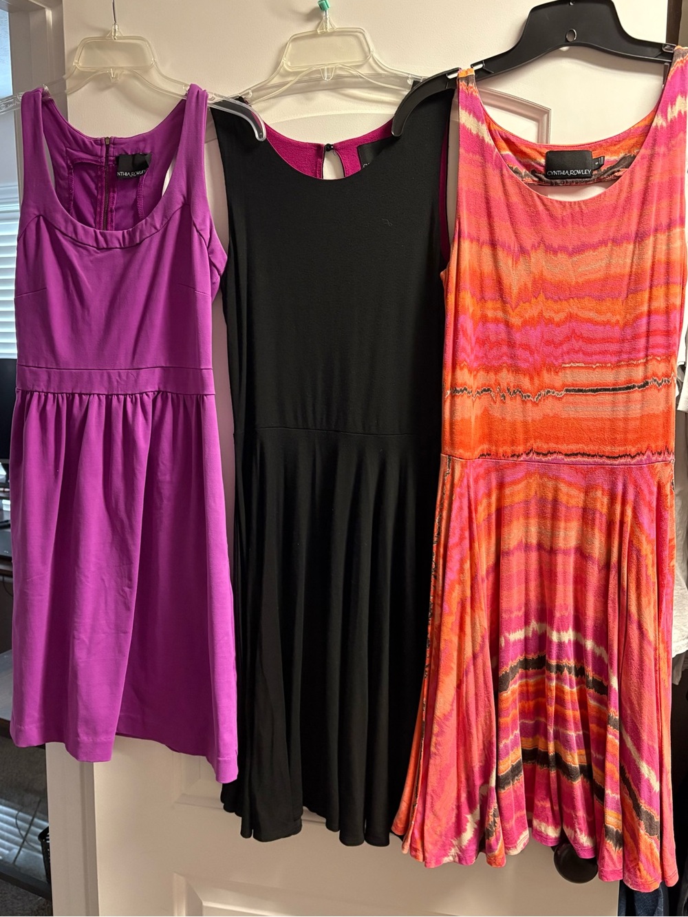 Cynthia Rowley Dress Lot of (3) size Small Dresses